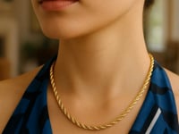 14k Yellow Gold Light Rope Chain (4.3 mm)